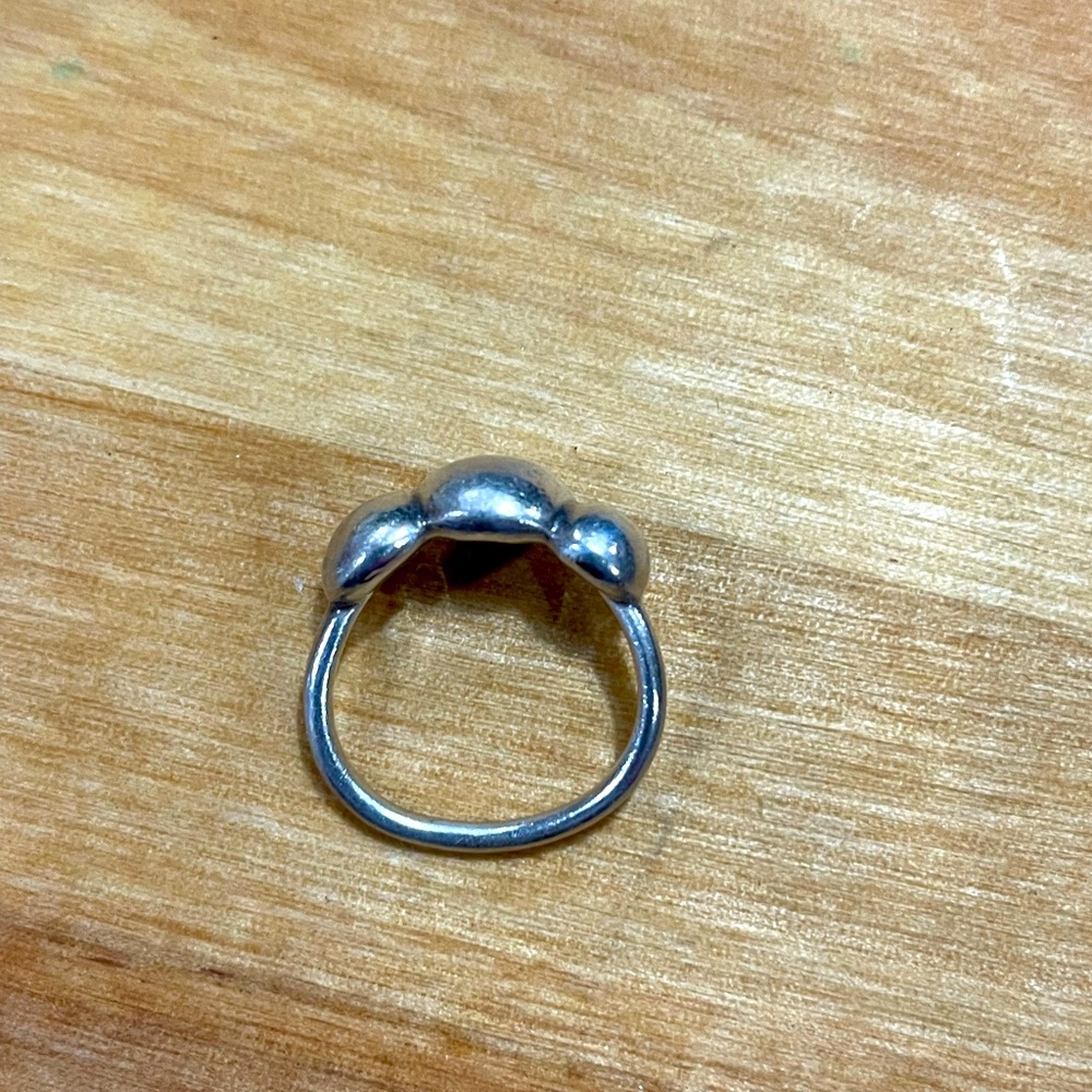 Pandora ring, BUBBLES excellent condition 925 silver 5.5